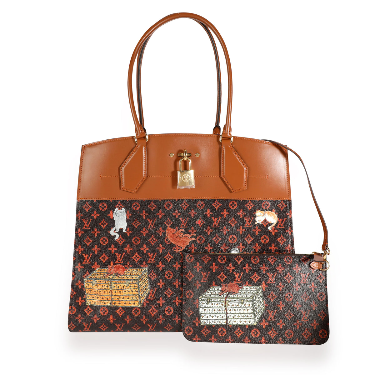 Louis Vuitton speedy 30 grace Coddington Catogram bag for Sale in