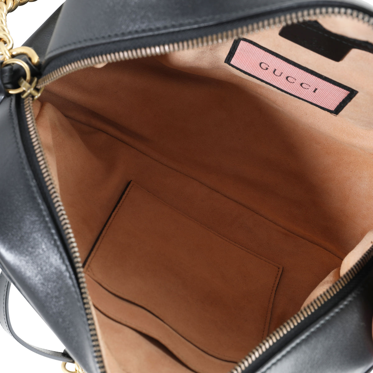 Gucci Ghost GG Marmont Medium Matelassé Leather Shoulder Bag