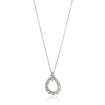 Hearts on Fire Aerial Diamond Necklace in 18K White Gold 0.85 CTW