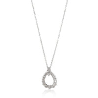 Hearts on Fire Aerial Diamond Necklace in 18K White Gold 0.85 CTW