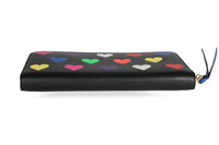 Loewe Multicolor Hearts Leather Zip-Around Wallet