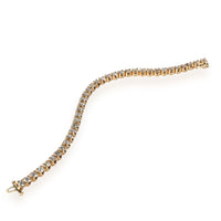 Diamond Tennis Bracelet in 14K Yellow Gold 6.30 CTW