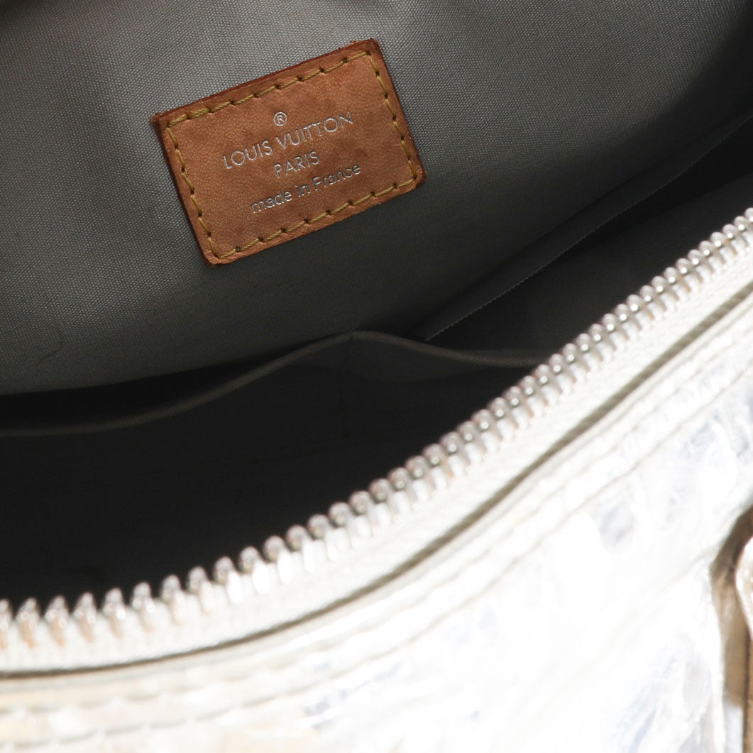 Louis Vuitton Limited Edition Silver Monogram Miroir Speedy 35, myGemma