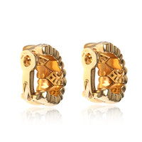 Cartier Symbols & Hearts Diamond Hoop Earring in 18K Yellow Gold 0.50 CTW