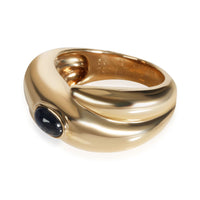 Cartier Crossover Cabochon Sapphire Fashion Ring in 18K Yellow Gold