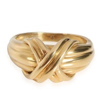 Tiffany & Co. X Ring in 18K Yellow Gold