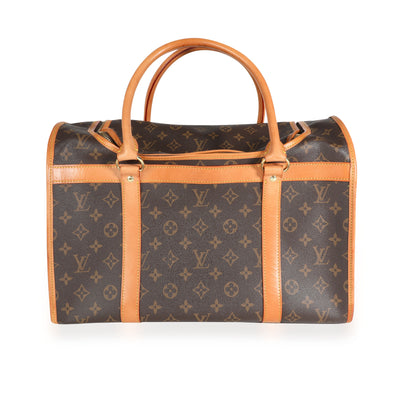 Louis Vuitton Monogram Canvas Dog Carrier 40