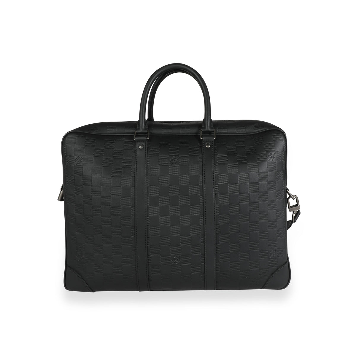Louis Vuitton Onyx Damier Infini Porte-Documents Voyage Briefcase GM