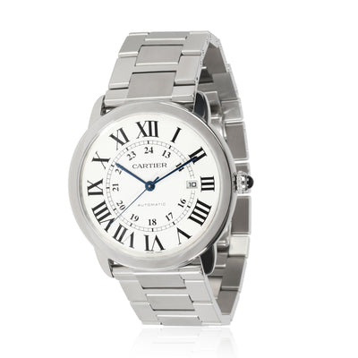 Cartier Ronde Solo W6701011 Mens Watch in  Stainless Steel