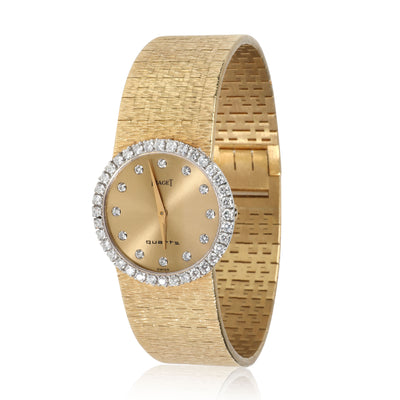 Piaget Classique 19706 A6 Women's Watch in 18kt Yellow Gold