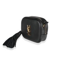 Saint Laurent Coal Nappa Leather Monogram Blogger Bag