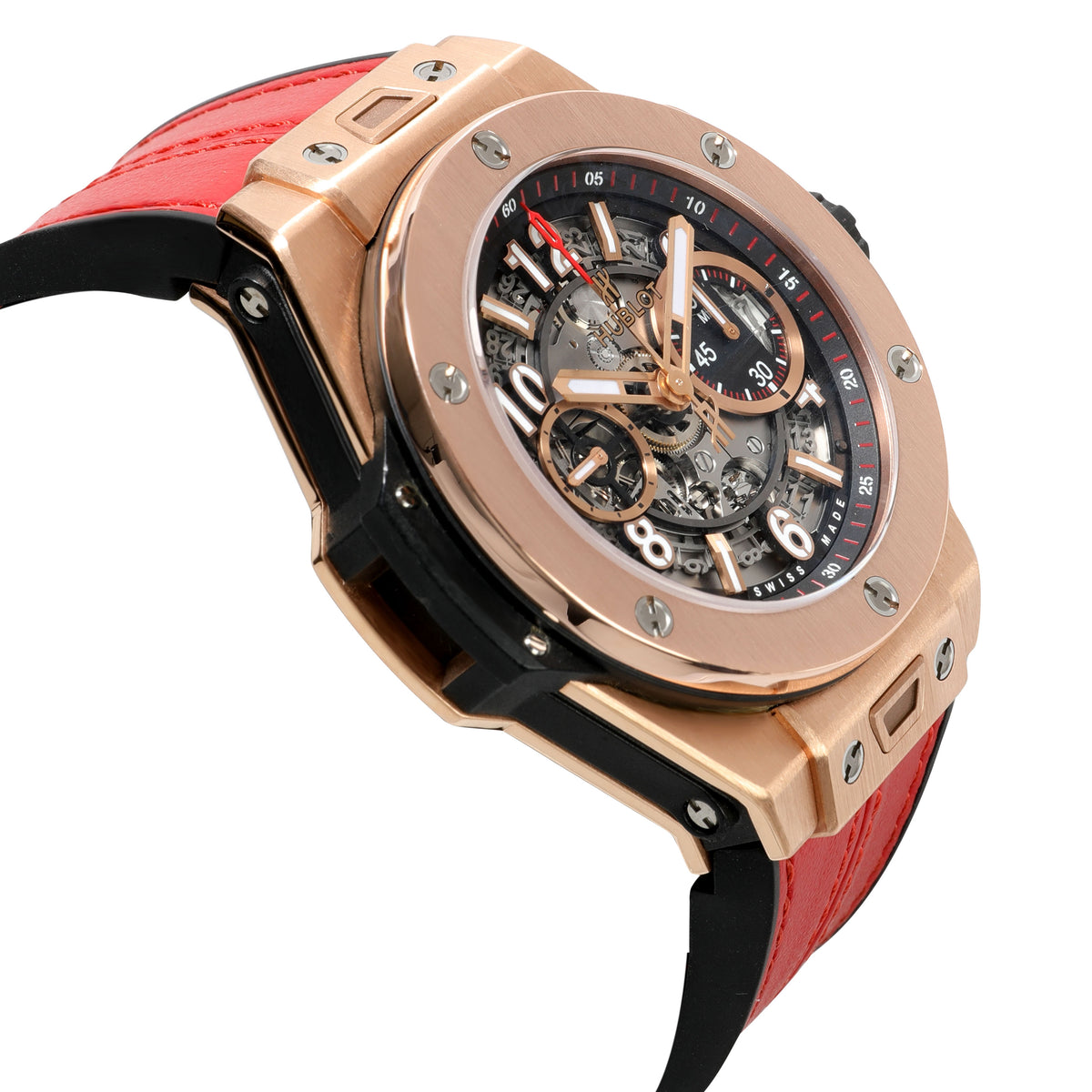 Hublot Big Bang Unico 411.OX.1180.RX Men's Watch in 18kt Titanium/Rose Gold