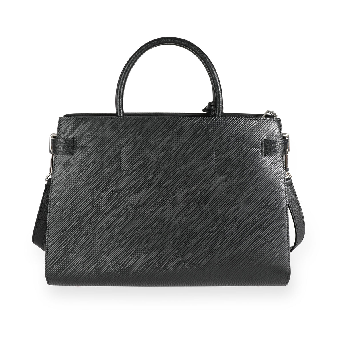 Louis Vuitton Black Epi Leather Twist Tote
