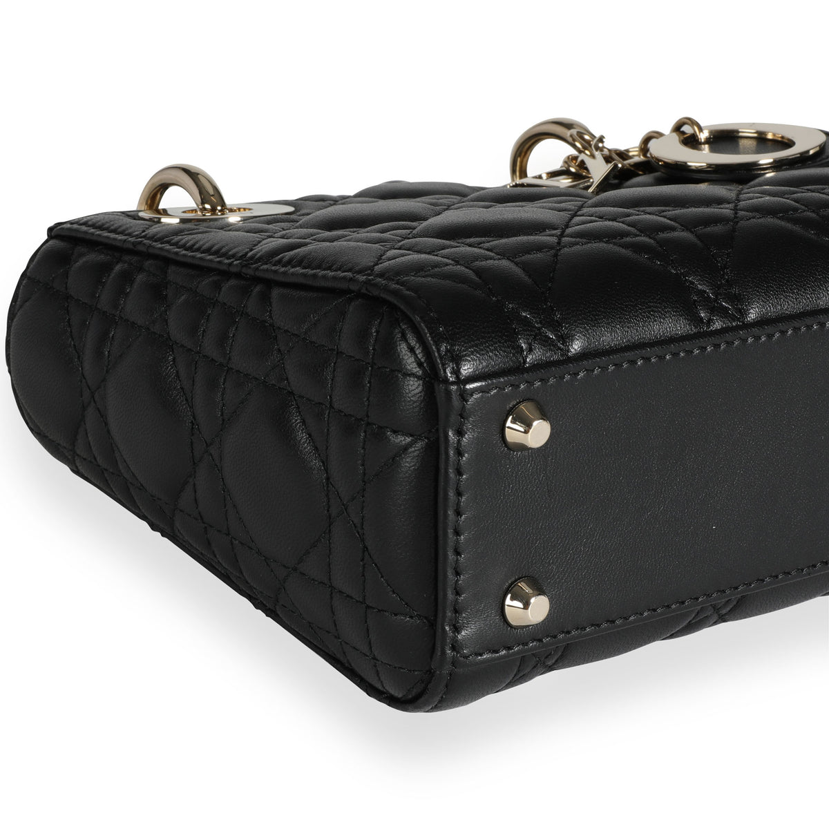 Mini Lady Dior Bag Black Cannage Lambskin