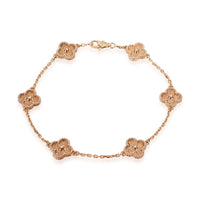 Van Cleef & Arpels Sweet Alhambra Bracelet in 18K Rose Gold