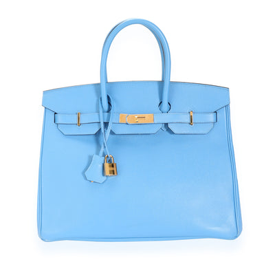 Hermès Bleu Paradise Epsom Birkin 35 GHW