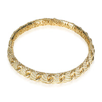 Bulgari Vintage Diamond Necklace in 18K Yellow Gold 15.00 CTW