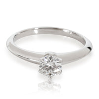 Tiffany & Co. Diamond Engagement Ring in  Platinum G-H VVS2-VS1 0.4 CTW