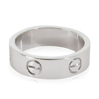 Cartier Love Ring in 18K White Gold