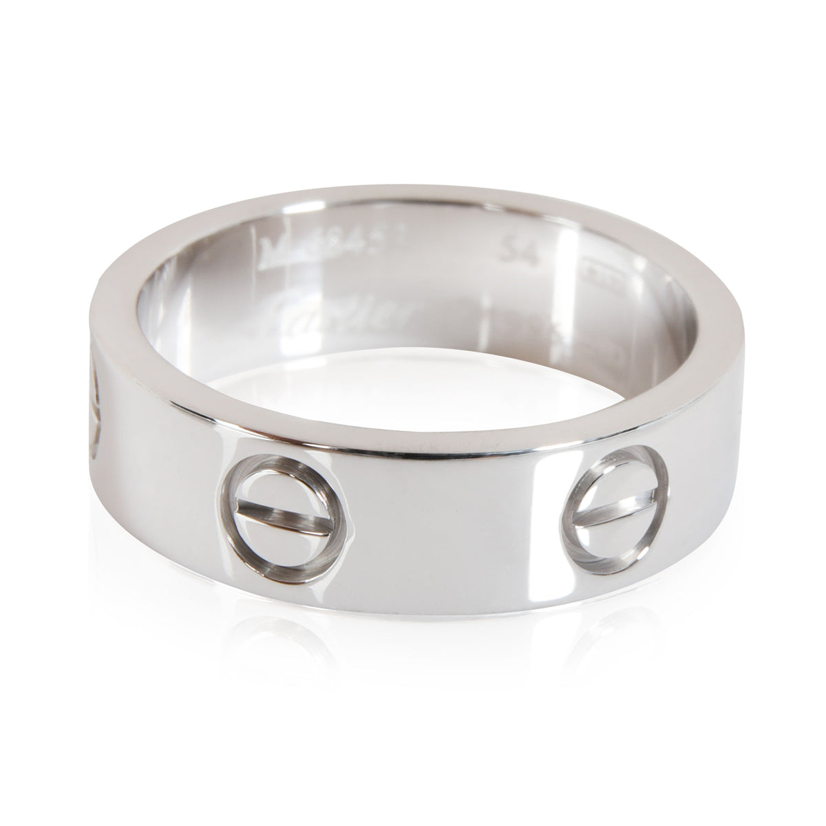 Cartier Love Ring in 18K White Gold