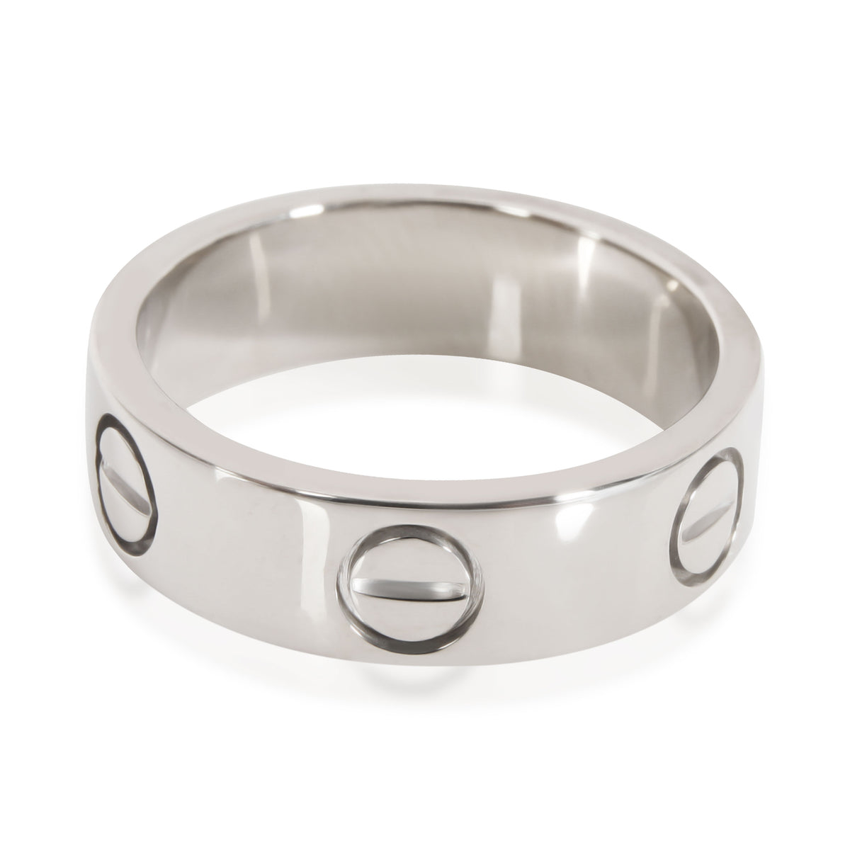 Cartier Love Ring in 18K White Gold