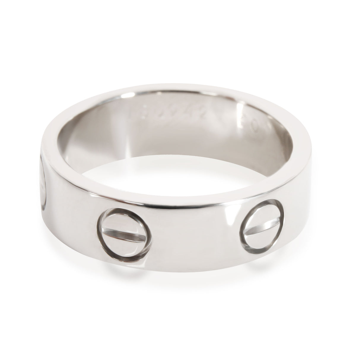 Cartier Love Ring in 18K White Gold