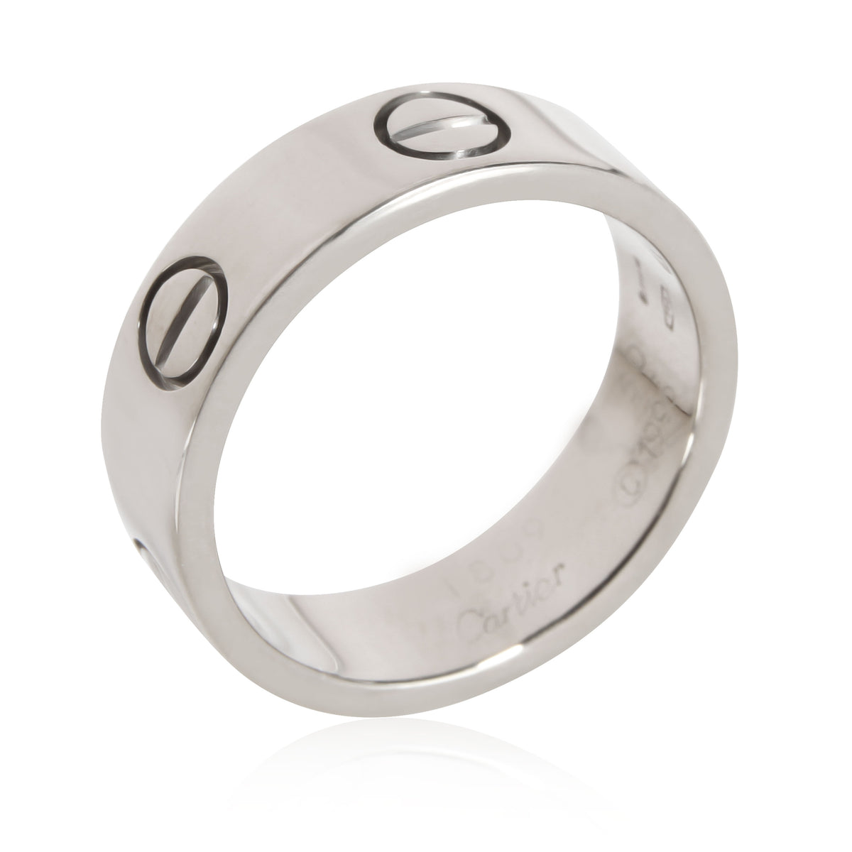 Cartier Love Ring in 18K White Gold