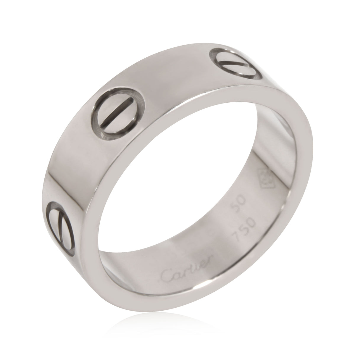 Cartier Love Ring in 18K White Gold