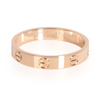 Cartier Love Wedding Band in 18K Pink Gold