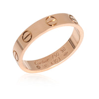 Cartier Love Wedding Band in 18K Pink Gold