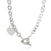 Tiffany & Co. Heart Tag Toggle Necklace in  Sterling Silver