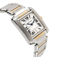 Cartier Tank Francaise W51005Q4 Unisex Watch in 18kt Stainless Steel/Yellow Gold