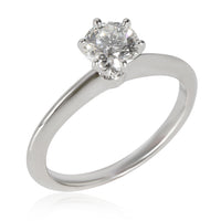 Tiffany & Co. Solitaire Diamond Engagement Ring in  Platinum G VS1 0.62 CTW