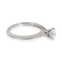 Tiffany & Co. Diamond Solitaire Engagement Ring in  Platinum H VVS2 0.62 CTW