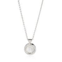 Jason of Beverly Hills Floating Diamond Circle Pendant in 18K Gold 0.55 CTW