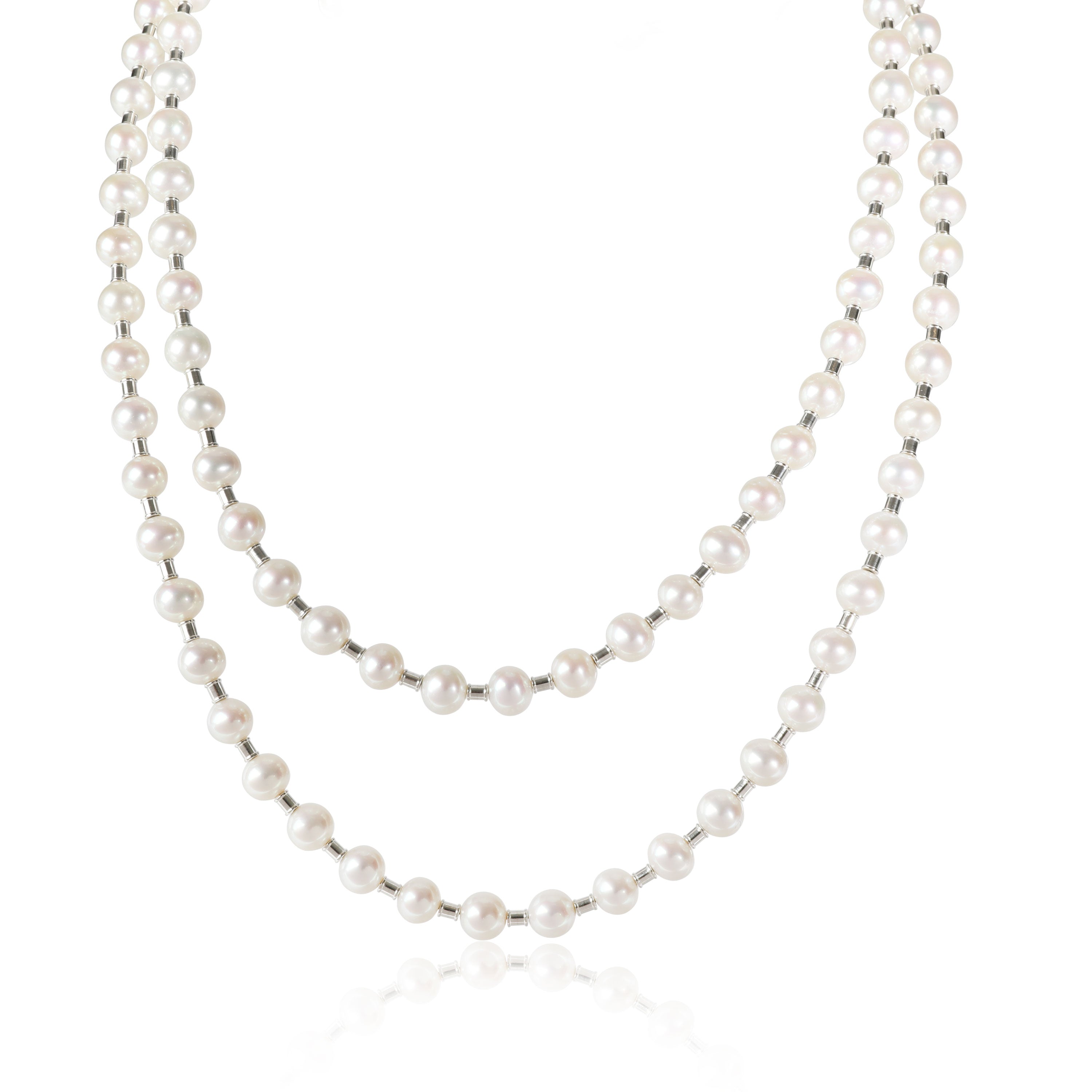 Tiffany Hardwear Pearl Lock Necklace