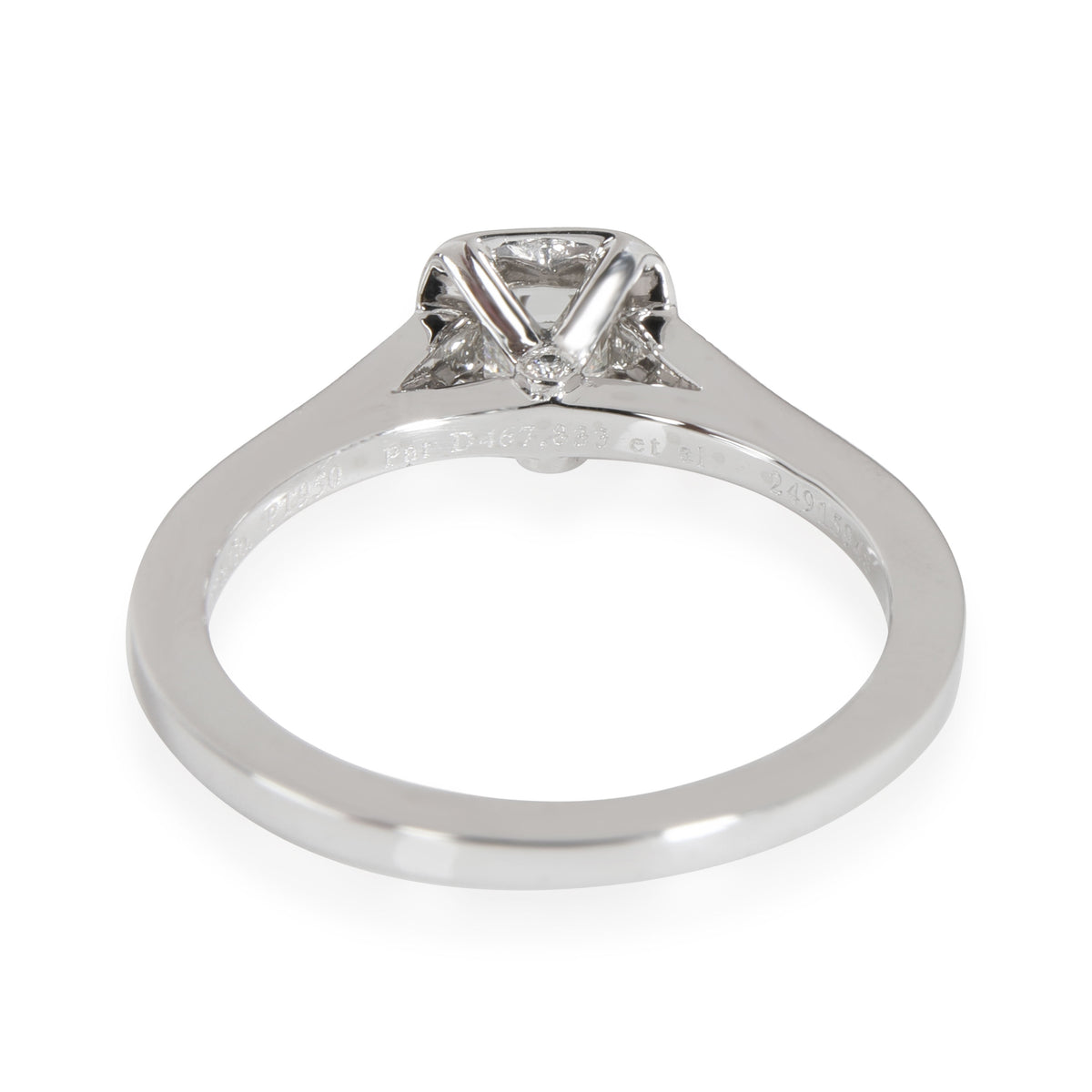Tiffany & Co. Legacy Diamond Engagement Ring in  Platinum G VVS1 0.42 CTW