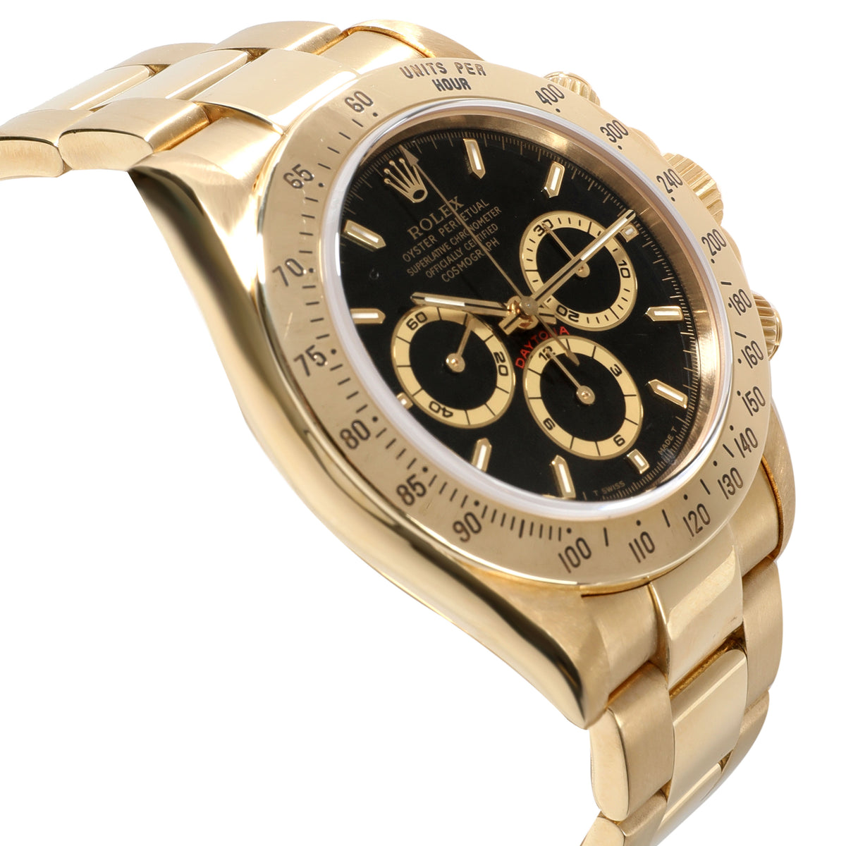 Rolex Daytona 16528 Men's Watch in 18kt Yellow Gold