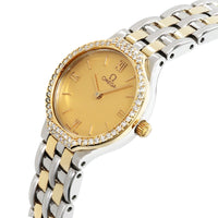 Omega DeVille 4265.13.00 Women's Watch in 18kt Stainless Steel/Yellow Gold