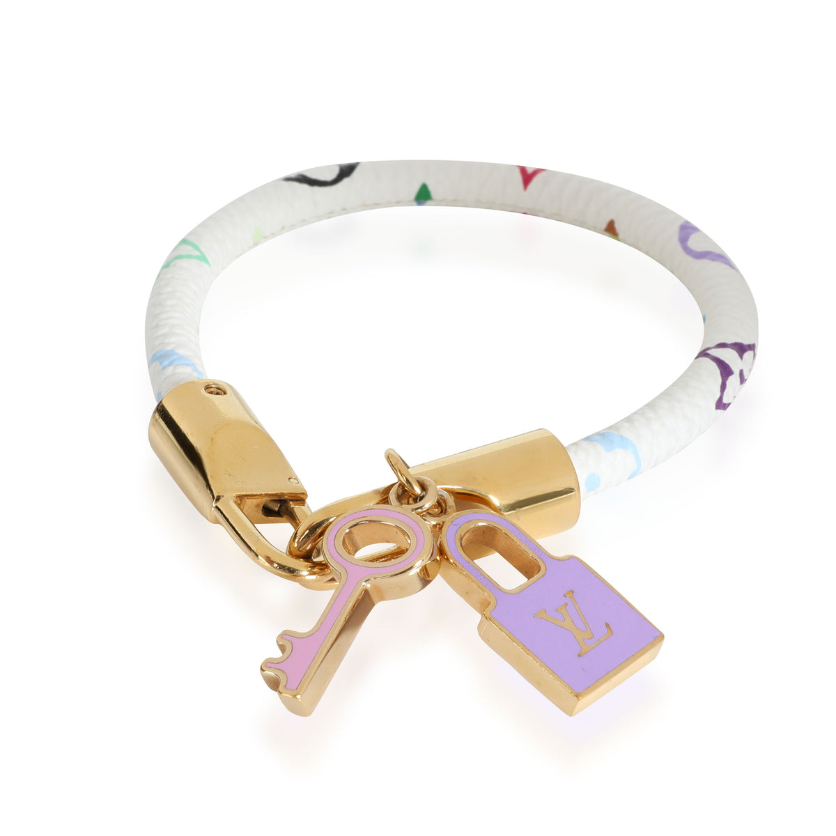 Louis Vuitton Bracelet Monogram Colours Multicoloured in Enamel with  Silver-tone - US