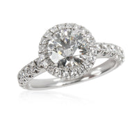 Cartier Destinee Diamond Engagement Ring in Platinum GIA (G VVS1 1.53 CTW)