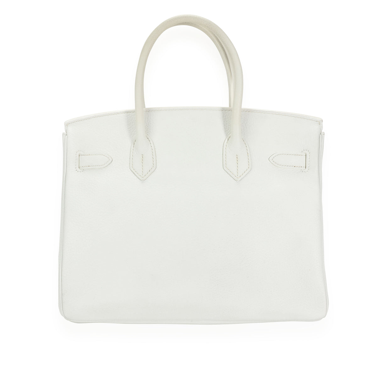 Hermès Blanc Clémence Birkin 30 PHW