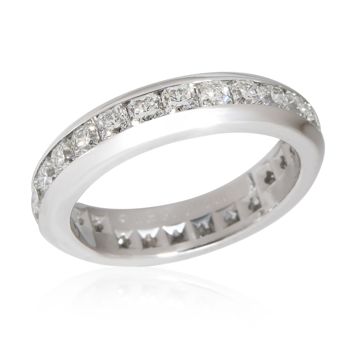 Tiffany & Co. Lucida Diamond Eternity Band in  Platinum 1.27 CTW