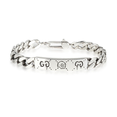 Gucci Ghost Chain ID Bracelet in Sterling Silver