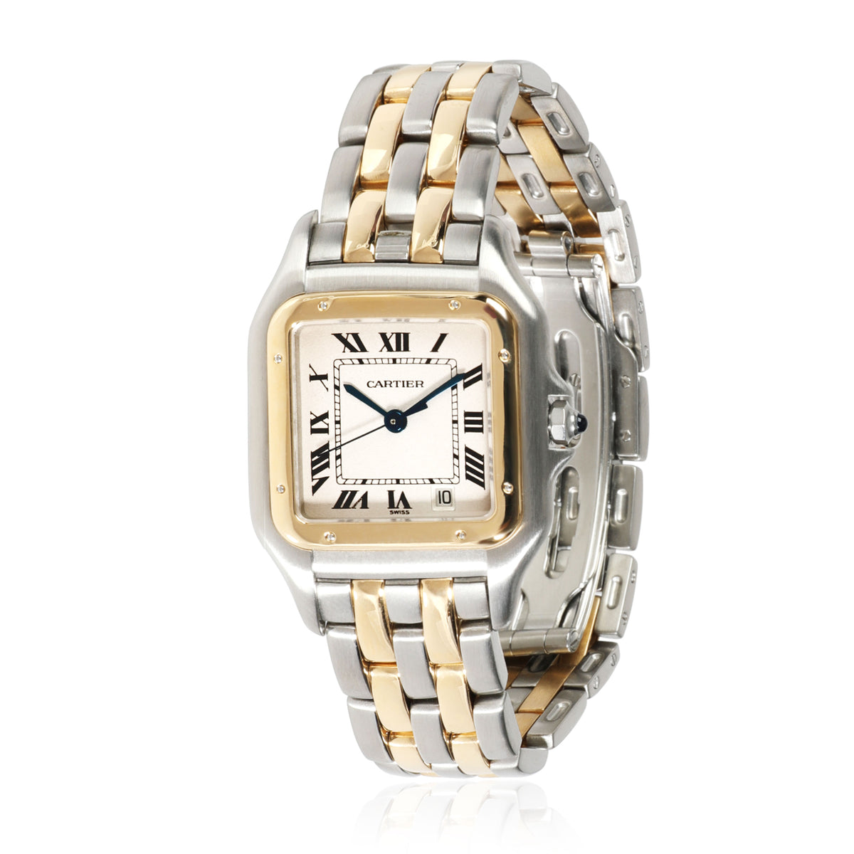 Cartier Panthere W25028B6 Unisex Watch in  Stainless Steel/Yellow Gold