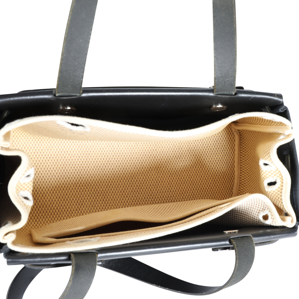 Hermès Herbag Black Vache Hunter and H Berline Canvas 31 Gold Hardware, 2023 (Like New), Womens Handbag