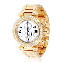 Cartier Pasha Chronflex 1354 1 Unisex Watch in 18kt Yellow Gold