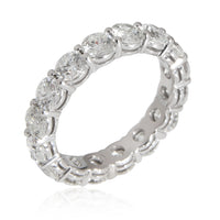 Shared Prong Diamond Eternity Band in 14K White Gold 2.50 CTW