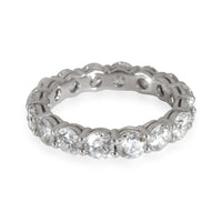 Shared Prong Diamond Eternity Band in 14K White Gold 2.50 CTW