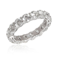 Shared Prong Diamond Eternity Band in 14K White Gold 2.50 CTW